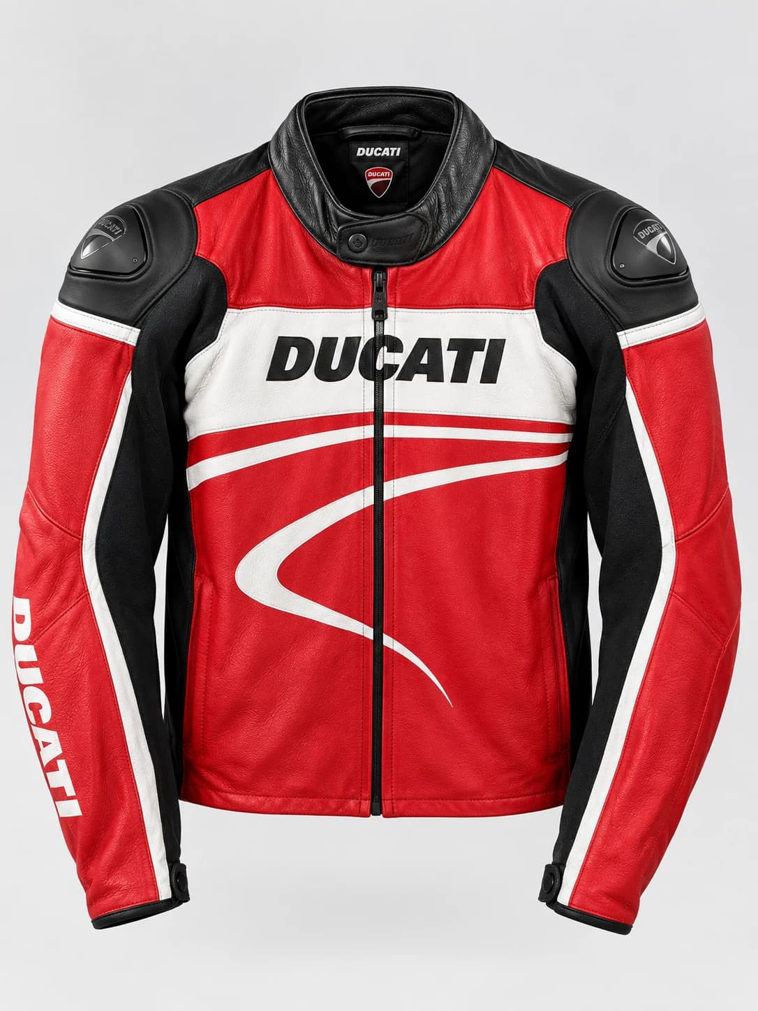 Campera de Cuero Racing Ducati