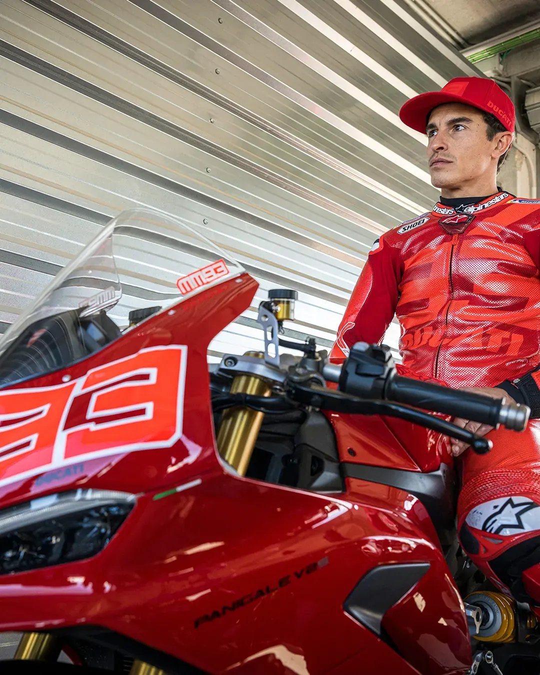 Panigale V2 / V2S — Detalle del tanque