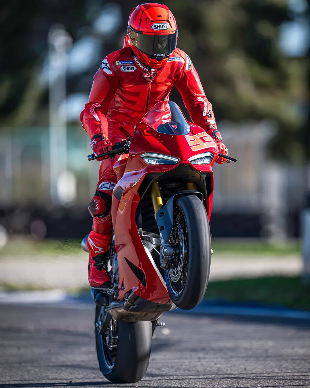 Panigale V2 / V2S — Wheelie