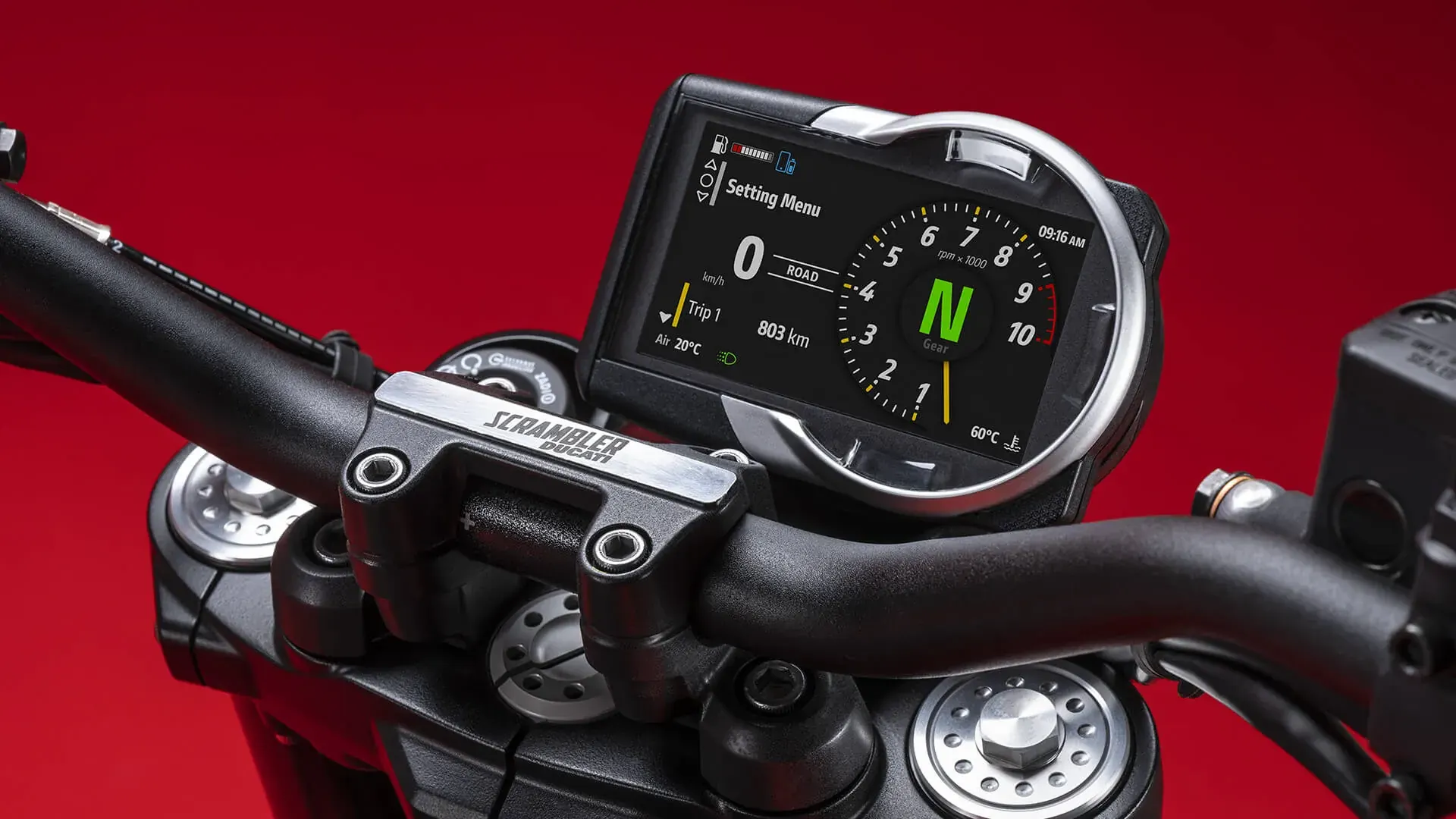 Scrambler Full Throttle — Tablero