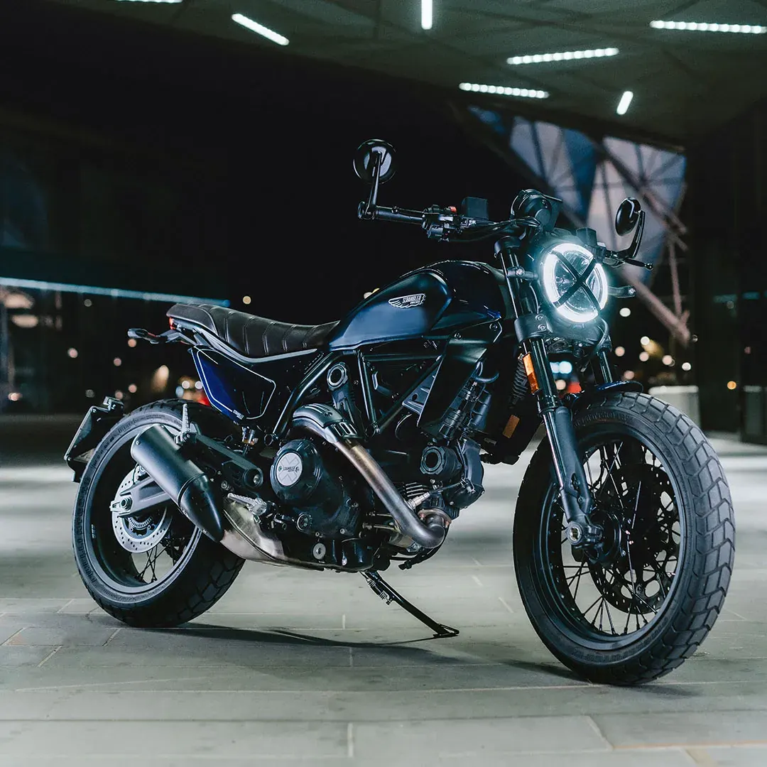 Scrambler Nightshift — Tablero