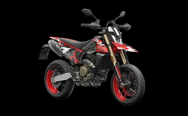 Ducati Hypermotard 698 Mono RVE, vista de tres cuartos