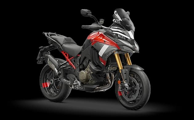 Ducati Multistrada V4 Pikes Peak, vista de tres cuartos